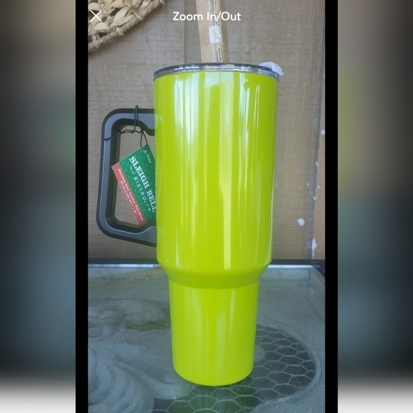 Set of 2 Grinch Stainless steel tumbler with straw - Picture 7 of 10